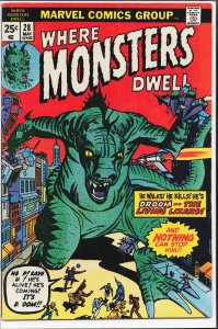 Where Monsters Dwell #28 (1974) Droom