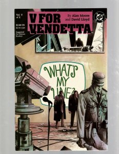 V For Vendetta Complete DC Comics LTD Series # 1 2 3 4 5 6 7 8 9 10 A. Moore SB5