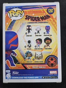 Funko Pop! Spider-Man 2099 #1267, EE Exclusive, Glow-in-the-Dark