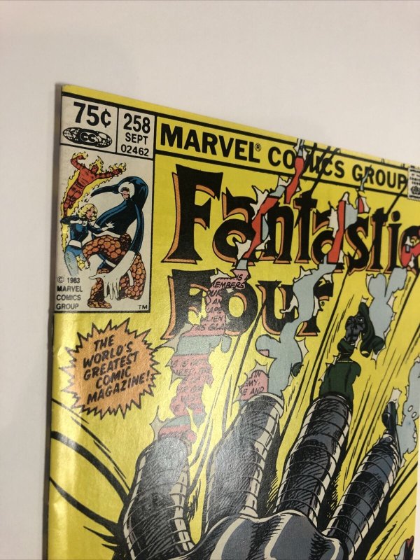 Fantastic Four (1983) # 258 (VF) Canadian Price Variant CPV...Byrne ..Dr.Doom