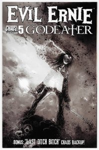 Evil Ernie Godeater #5 | Templesmith 1:10 B&W Variant (Dynamite, 2017) NM