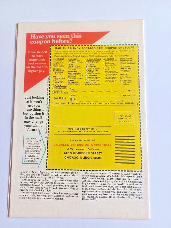 Adventure Into Fear #13 - Man-Thing - 1973 - FN/VF