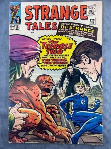 Strange Tales (1951) #129 FN (6.0) Human Torch Thing The Terrible Trio