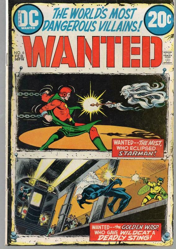 WANTED (1972) 6 G-VG Feb. 1973