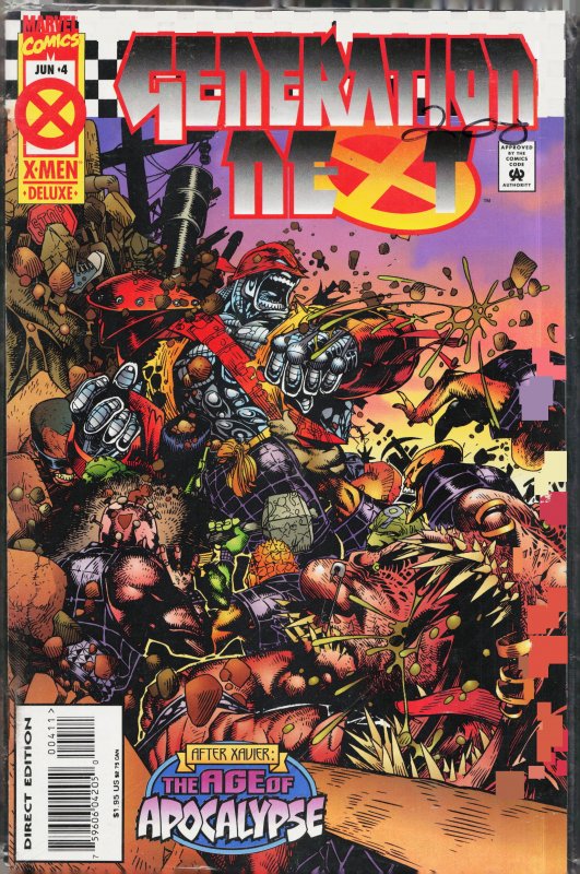 Generation Next #4 Direct Edition (1995) Colossus