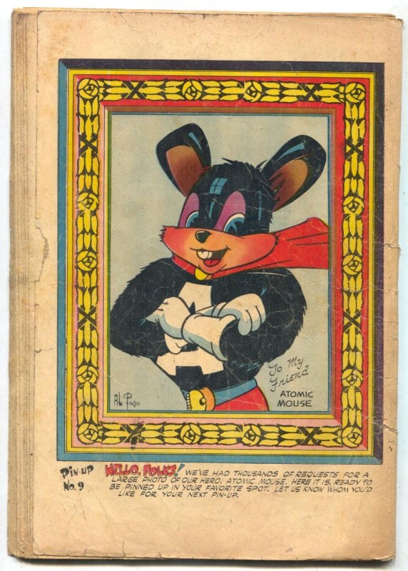 Atomic Mouse #9 1954-Charlton Funny Animal comic F/G