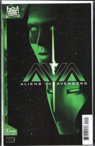 Aliens vs. Avengers #1 Christopher Cover (2024) The Avengers