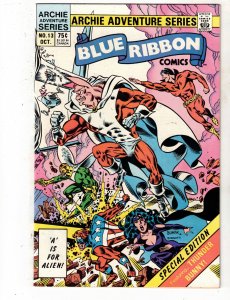 Blue Ribbon Comics #13 1984 NM- High-Grade Origin 1st THUNDER BUNNY, CRUSADERS!