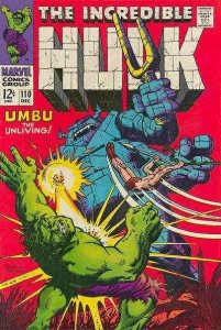 Incredible Hulk (1968 series)  #110, Fine- (Stock photo)