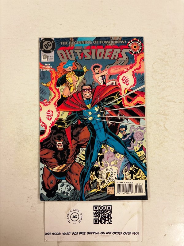Outsiders #0 NM DC Comic Books Zero Hour Eradicator Looker Halo 22 HH103