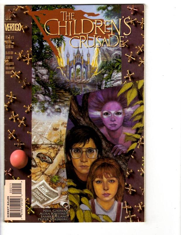 2 The Children's Crusade Vertigo Comic Books # 1 2 DC Neil Gaiman Bachalo WT11