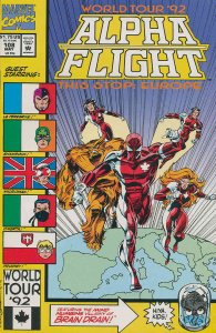 Alpha Flight (1st Series) #108 VF ; Marvel | Scott Lobdell World Tour