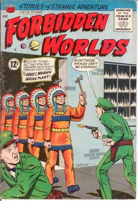 FORBIDDEN WORLDS 123 VG   October 1964 COMICS BOOK