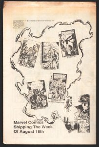 Comic Shop News #264 1992-Cliff Biggers & Ward Batty-Spider-man-Nexus origin