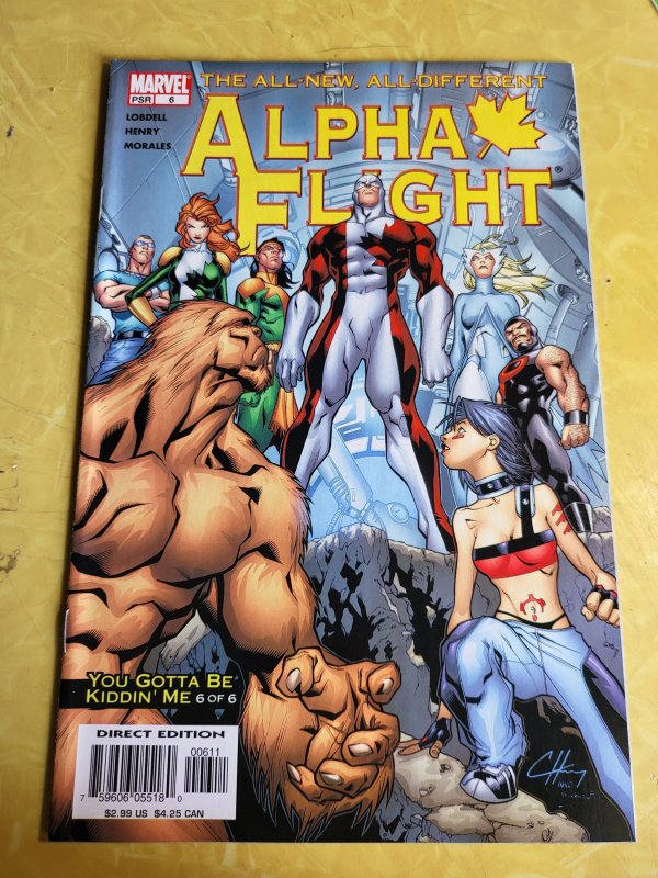 Alpha Flight #3 through 8 (2004)