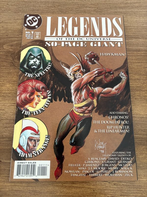 Legends Of The DC Universe 80 Page Giant # 1 NM DC Comic Book Hawkman 18 J450