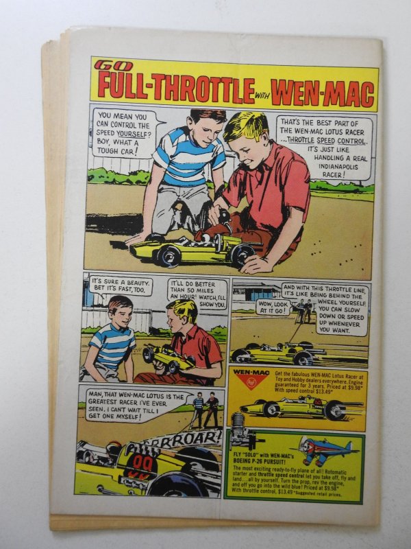 Superboy #123 (1965) GD/VG Condition moisture stain