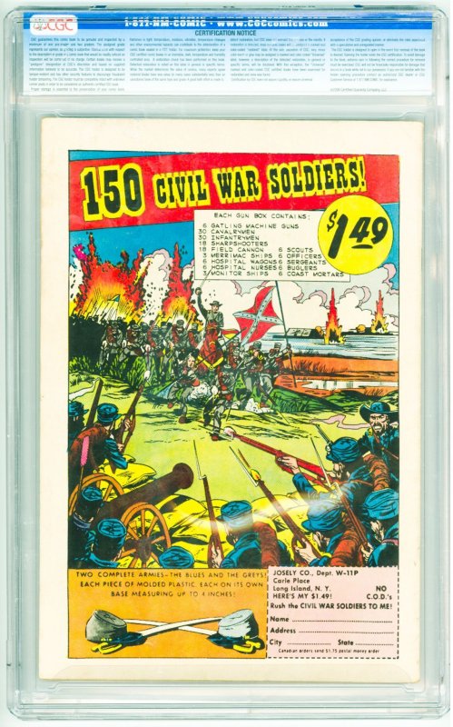 Batman #134 (1960) CGC 5.5! White Pages!