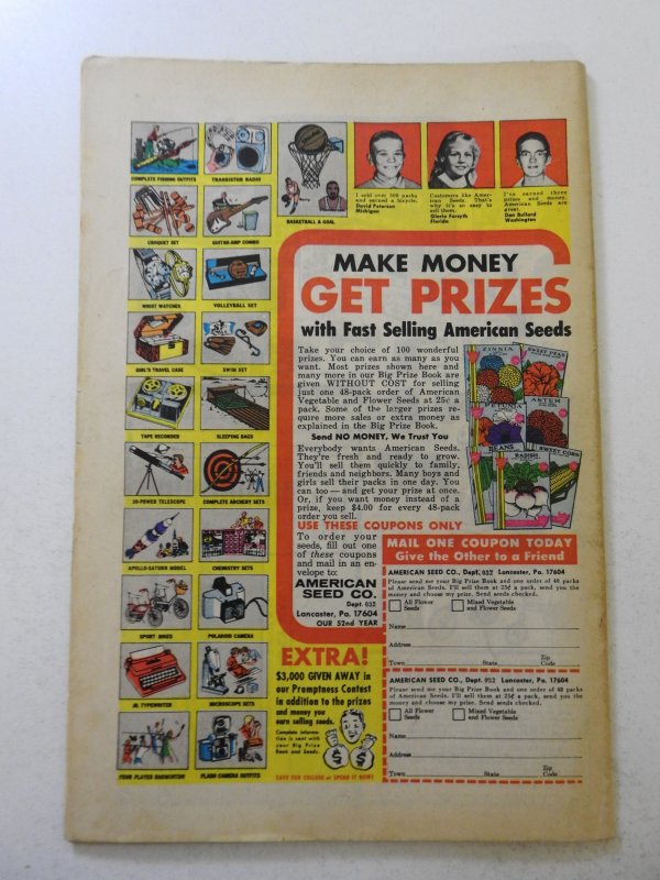 Aquaman #50 (1970) VG Condition pencil/ink fc