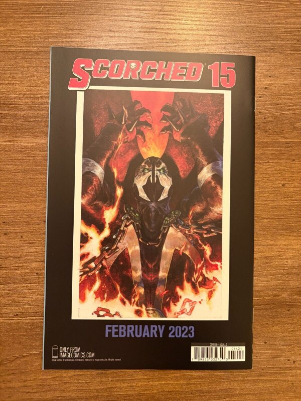 The Scorched # 14 NM 1st Print Variant Cover Image Comic Book Spawn 9 J280