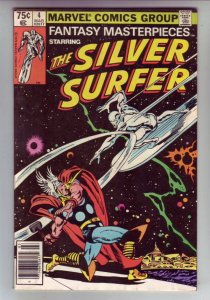 Fantasy Masterpieces #4 (Mar-79) NM- High-Grade Silver Surfer, Shalla Bal