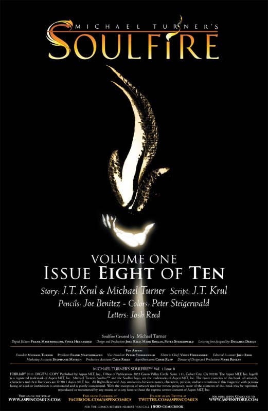 MICHAEL TURNER'S SOULFIRE #08 (2009) MICHAEL TURNER | TRADE DRESS A