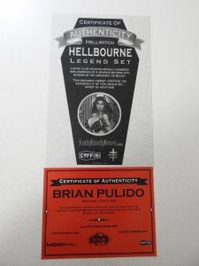 Hellwitch: Hellbourne #1 Legend Edition NM Condition! Signed W/ 2 COA's!