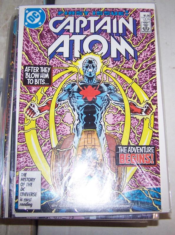 CAPTAIN ATOM  # ,1-57 +ANNUALS DC 1987 COMPLETE FULL RUN