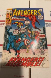 The Avengers #82 (1970)avengers assemble w Daredevil