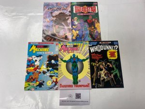 5 FIRST comic books Nexus DreadStar Justice Machine Whodunnit? 48 KM38
