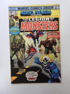 Marvel Premiere #28 (1976) 1st Legion of Monsters FN condition