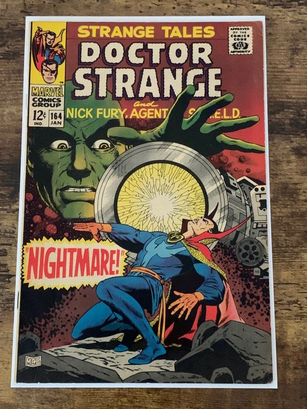 Strange Tales #164 (1968). VF-. Doctor Strange.