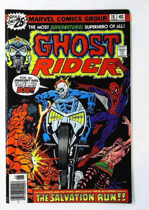 Ghost Rider (1973 series) #18, VF+ (Actual scan)