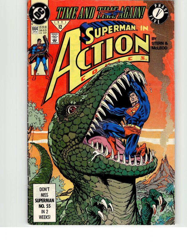 Action Comics #664 (1991) Superman