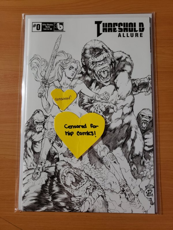 Threshold Allure #0 Fifty Shades Nude Variant Cover 1/50 LMT 50 MADE