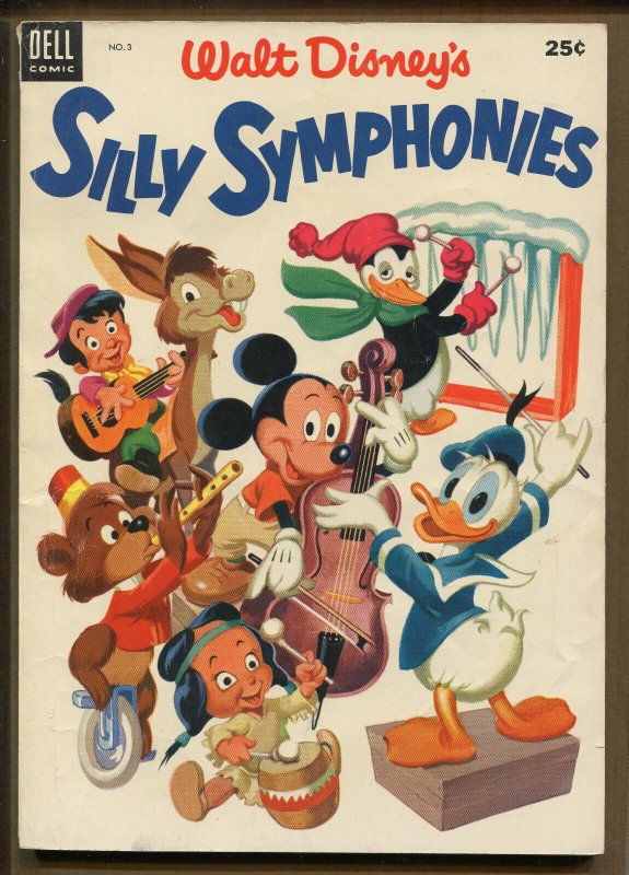 Walt Disney Silly Symphonies #3 - Dell Giant - 1953 (Grade 4.5)