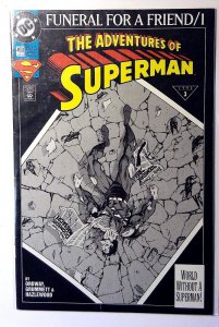 Adventures of Superman #498 (1993) DC Comics 1st Print Comic Book