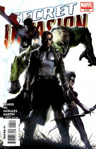 Secret Invasion #4 Gabriele Dell'Otto Cover (2008) Nick Fury