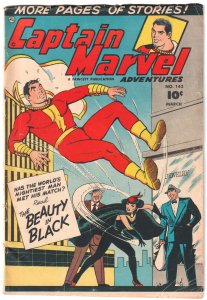 Captain Marvel Adventures #142 (1953) Captain Marvel