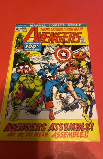 The Avengers #100 (1972) Barry Windsor Smith