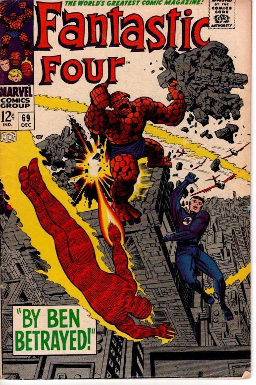 FANTASTIC FOUR #68 AND #69 VG+$18.00