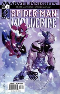 Spider-Man And Wolverine #3 FN ; Marvel | Marvel Knights