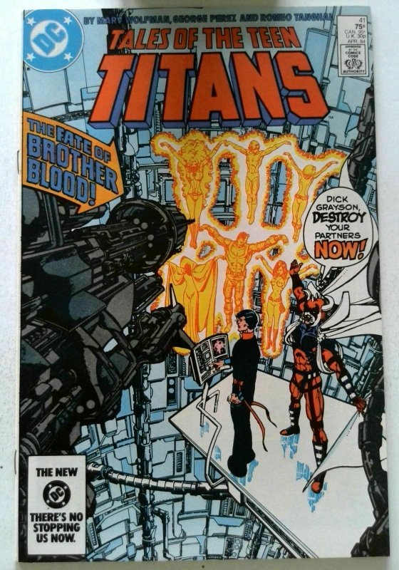 New Teen Titans #41 DC 1984 VF+ Copper Age 1st Printing Comic Book