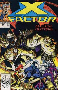 X-Factor #42 FN ; Marvel | Art Adams