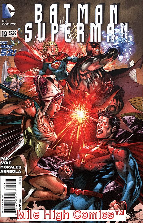 BATMAN/SUPERMAN (2013 Series) #19 Fine Comics Book