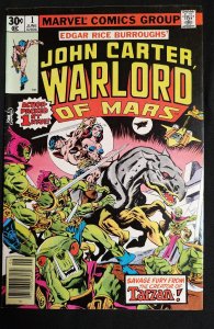 John Carter Warlord of Mars #1 (1977)