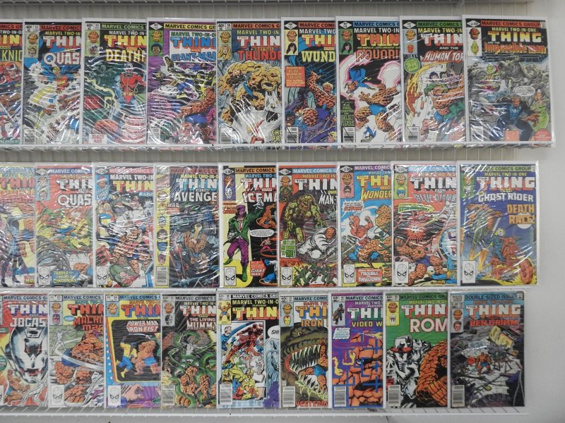 Marvel Two-in-One Complete Set #'s 1-100, and Annuals #'s 1-7! Avg ...