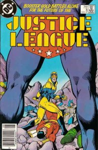 Justice League #4 (Newsstand) FN ; DC | Keith Giffen J.M. DeMatteis