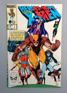 Heroes for Hope #1 NM- X-Men Marvel Comics 1985