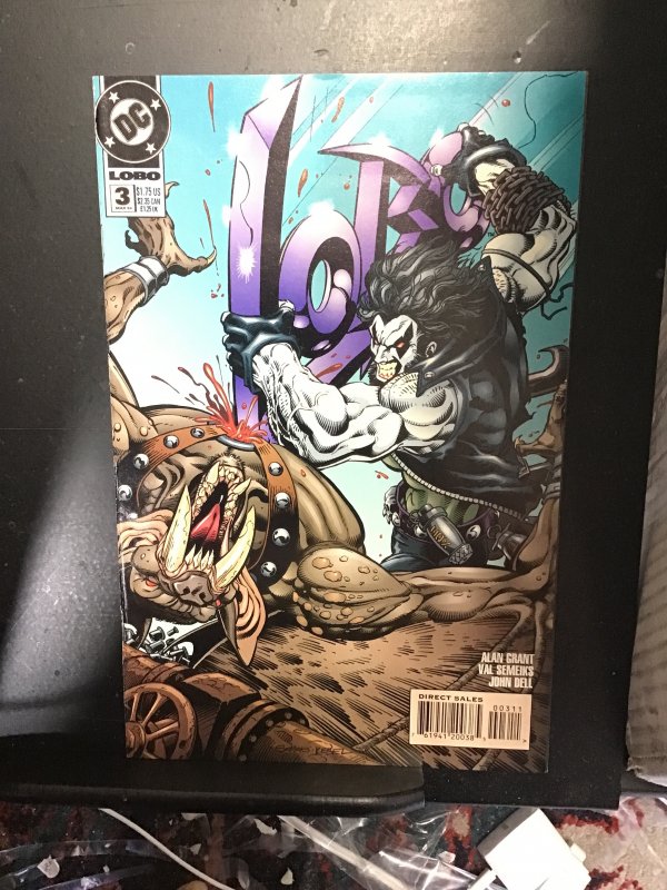 Lobo #3 (1994) 3rd issue! High-grade key! NM- Full run listed! Wow!